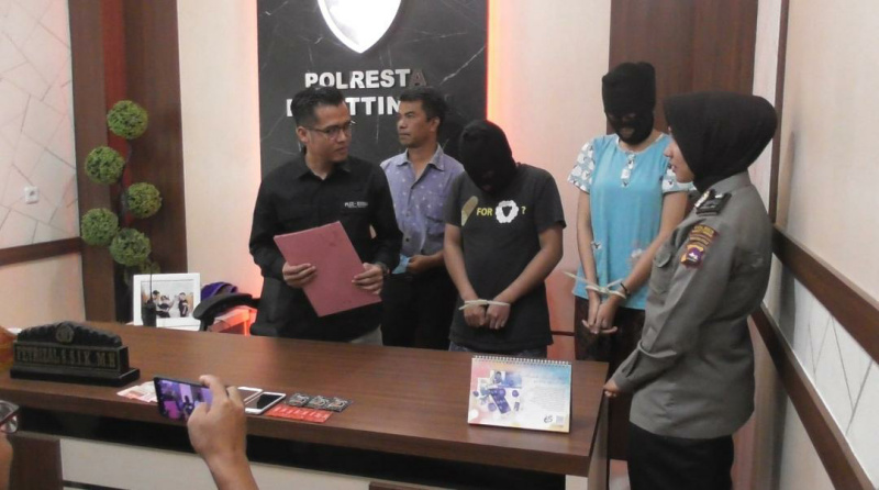 Foto diiduga pelaku tindak pidana perdagangan orang (TPPO).