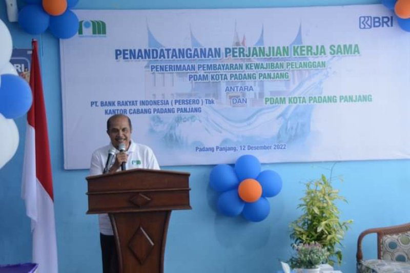 Direktur PDAM Padang Panjang, Adrial Abu Bakar, ST.