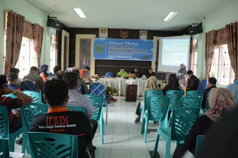 Suasana Musrenbang Kelurahan Koto Panjang