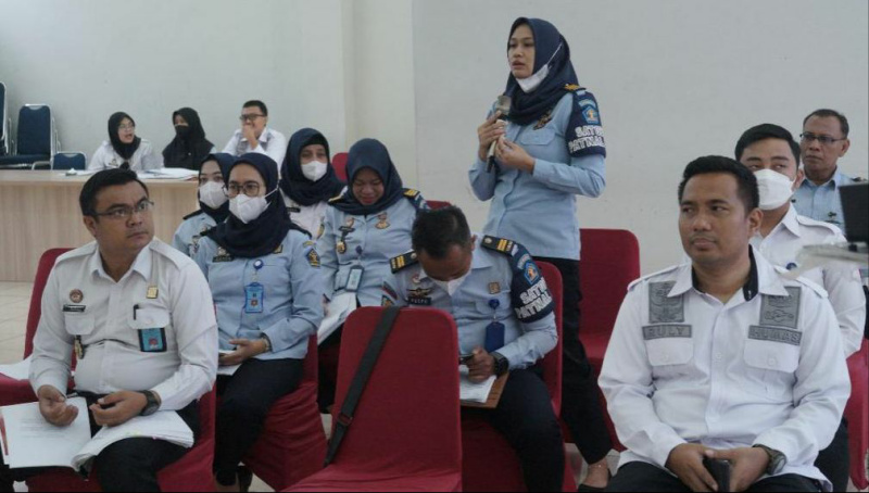 Rumah Tahanan Negara (Rutan) Kelas I Cipinang menjadi tuan rumah dalam pelaksanaan kegiatan Focus Group Discussion (FGD) terkait Implementasi UU Nomor 22 Tahun 2022.(ist) 