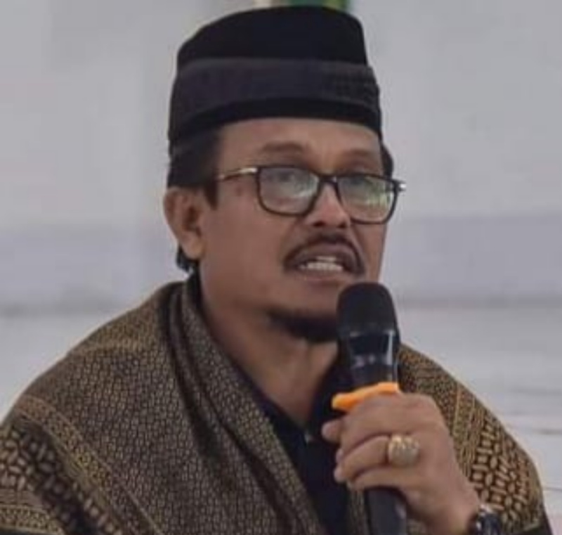 Kepala Kantor Kementrian Agama Kota Padang Panjang, Drs.H  Alizar Chan, M. Ag Dt Sindo Marajo.