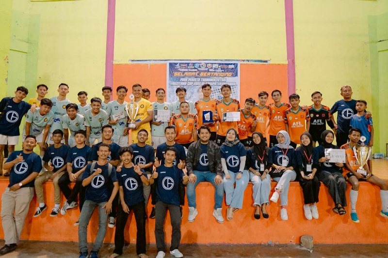 Finalis Fauzitama Futsal Cup I 2023 Pasaman bersama Ichram Fauzi dan crew