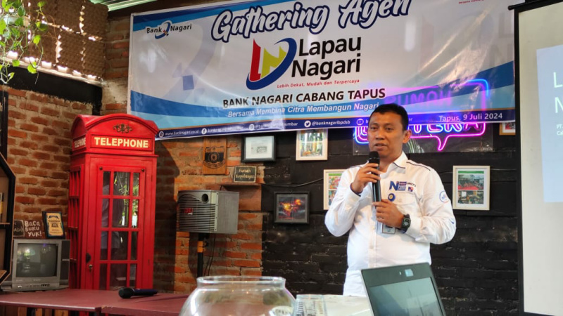 Foto: Pinca Bank Nagari Tapus, Dodi Hermanto