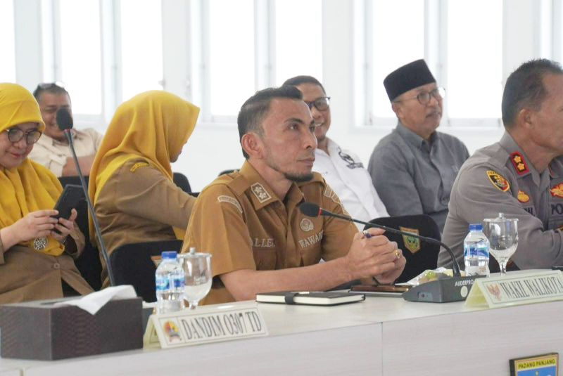 Wawako Allex saat ikuti peluncuran 80 ribu koperasi oleh Presiden Prabowo Subianto