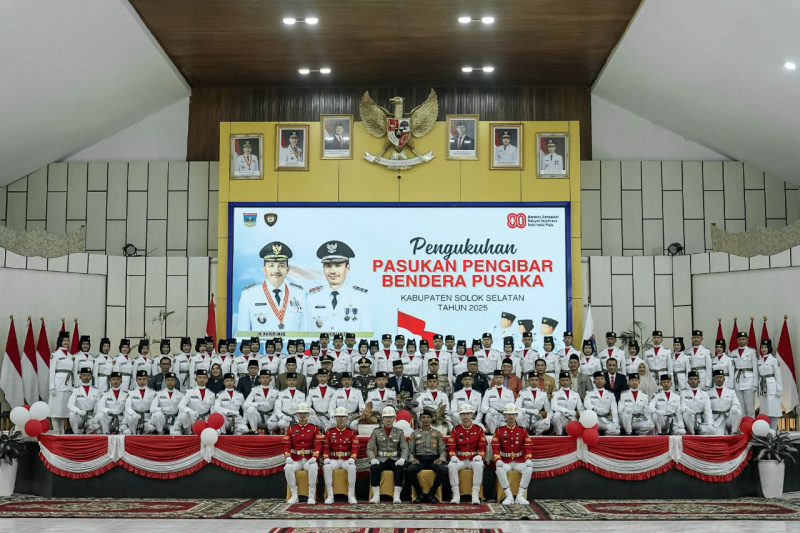 67 Putra-Putri Terbaik Solok Selatan Siap Kibarkan Sang Saka Merah Putih di HUT RI ke-80