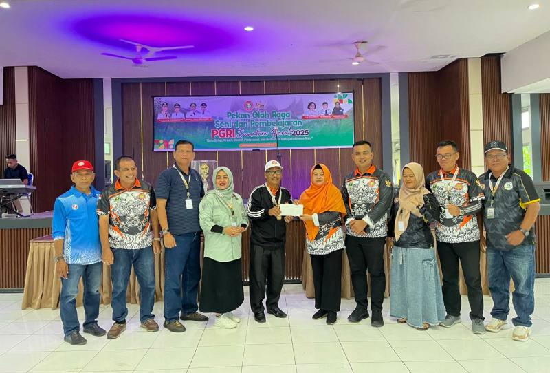 Kontingen PGRI Lima Puluh Kota Juara Umum Porsenijar Sumbar 2025