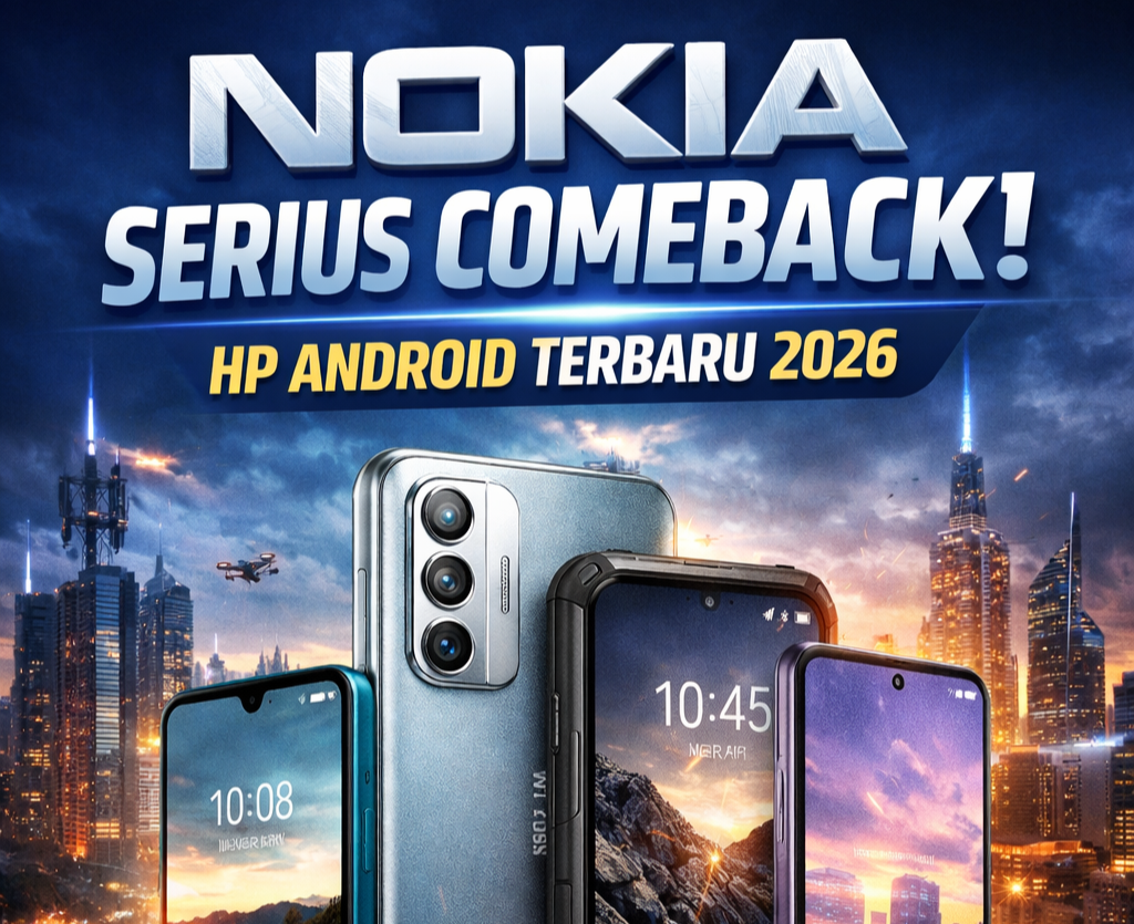 Nokia Serius Comeback! HP Android Terbaru 2026