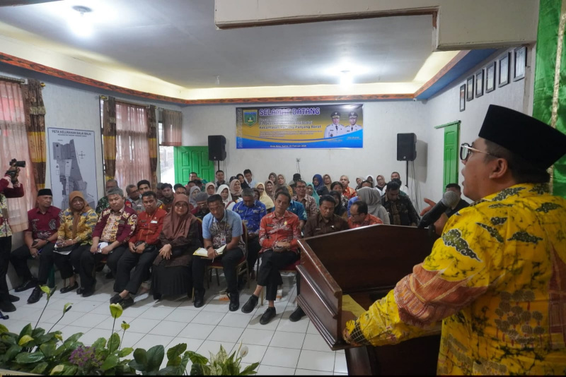 Wako Hendri Arnis saat beri sebutan.