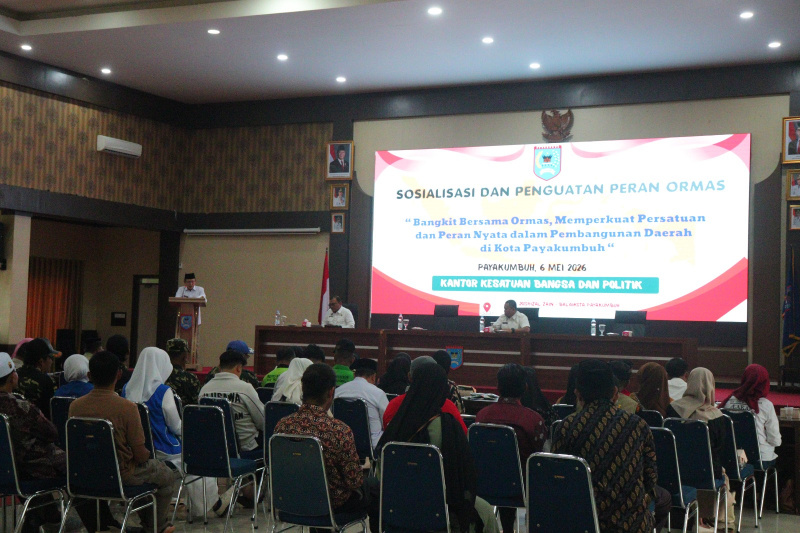 Ormas Didorong Ikut Berpartisipasi Dalam Pembangunan di Payakumbuh 