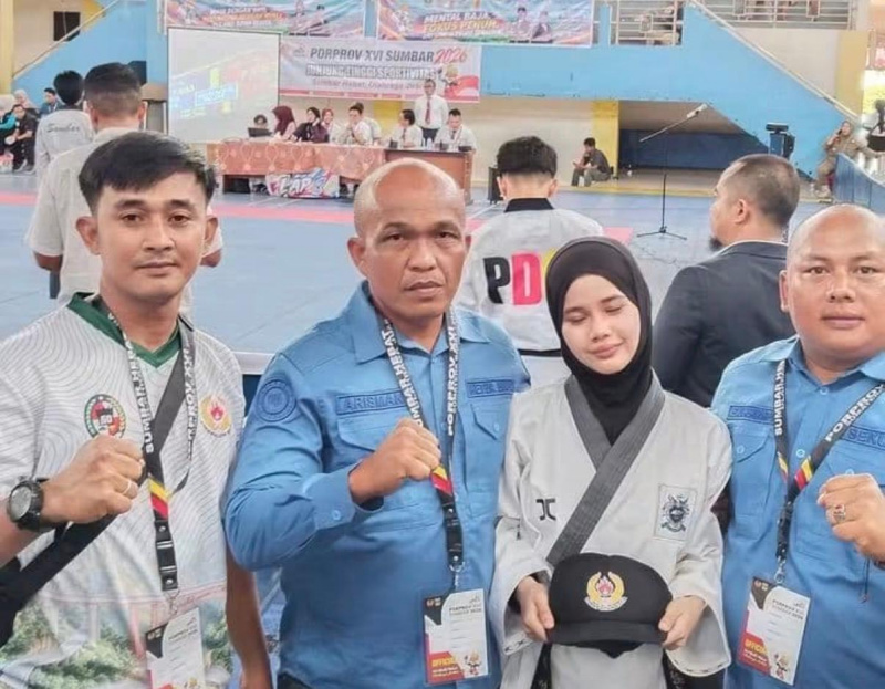 Cabor Taekwondo Sebet Emas Perdana Untuk Limapuluh Kota, Juga Raih Perak dan Perunggu