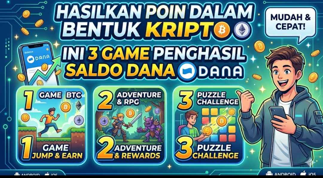 Hasilkan Poin dalam bentuk kripto