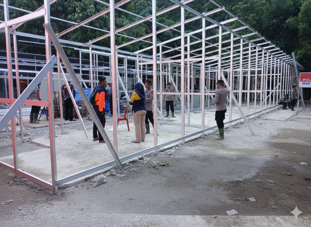 181 Huntara Dibangun Pascabencana di Tiga Kabupaten