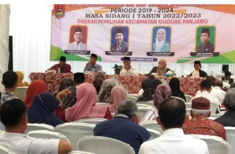 Anggota DPRD Bukittinggi lakukan reses Dapil Guguak Panjang.