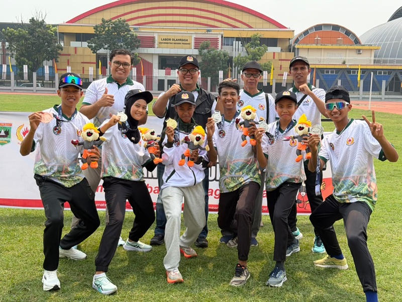 Kontingen Limapuluh Kota Juara Umum Porprov Sumbar Cabor Atletik