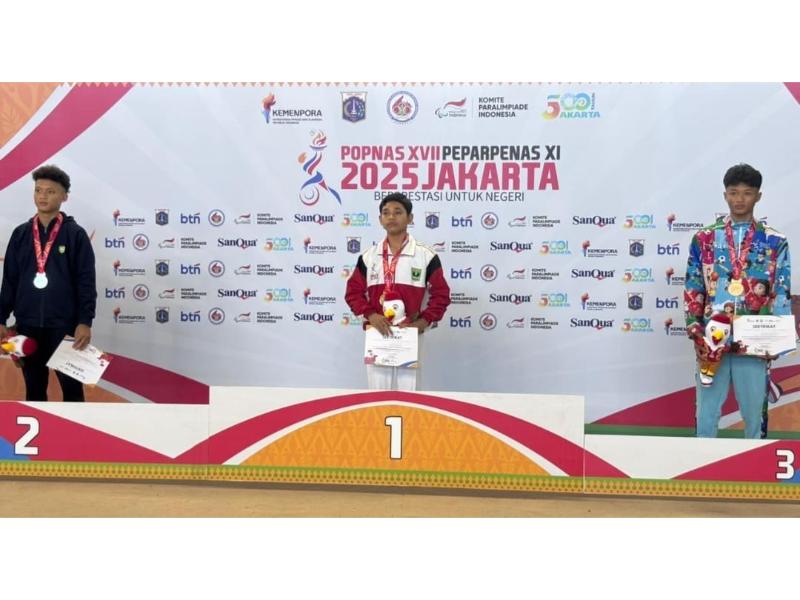 Tim Senam Sumbar Raih 4 Medali di Popnas 2025