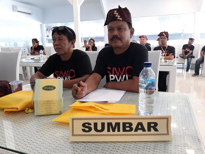 Sekretaris SIWO Sumbar, sedang mengikuti Rakernaslub di Tegal Mas Island Lampung