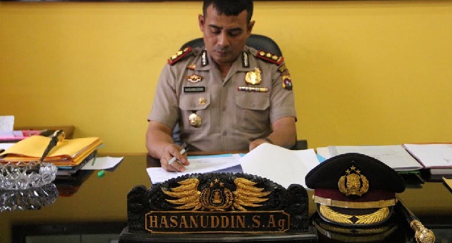 Kapolres Kabupaten Kepulauan Mentawai Hasanuddin