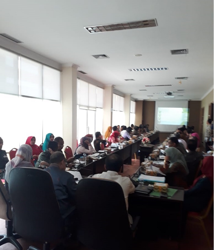 Rapat Koordinasi Pemerintah Provinsi Sumatera Barat di ruang rapat kantor Gubernur Sumbar, Kamis (22/8/2019).