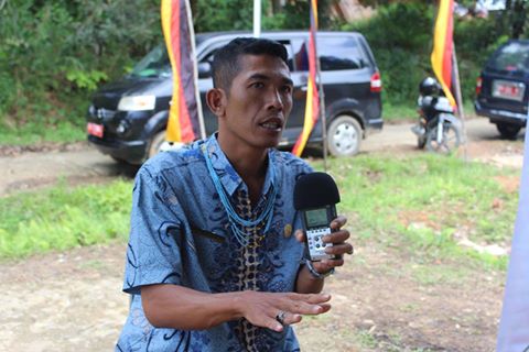 Ketua KPU Kabupaten Kepulauan Mentawai, Laurensius Sarogdok