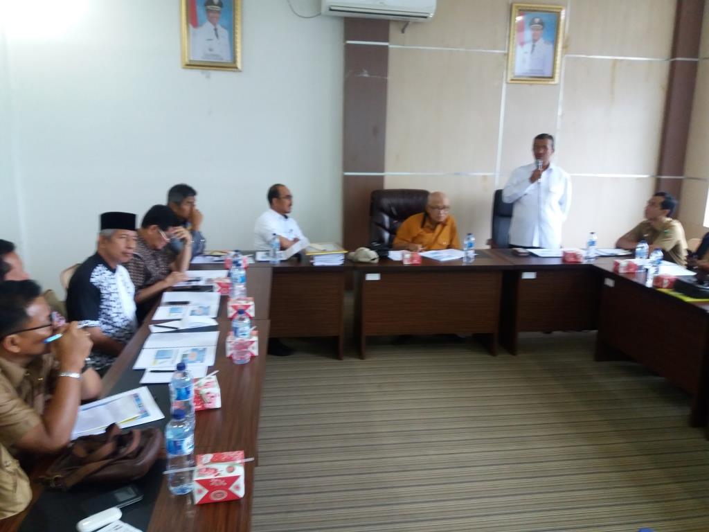 Bupati Solok memaparkan kegiatan pemerintahan nagari
