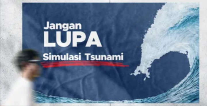 Simulasi Tsunami Terbesar di Indonesia