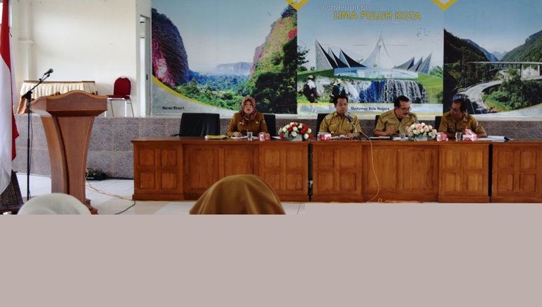 Wabup Feriszal Ridwan pimpin Rakor